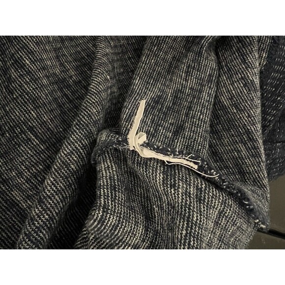 Vans Shirt Mens XLarge Blue Long Sleeve Crewneck Thermal Y2K Grunge Skater 2000s - Picture 12 of 13